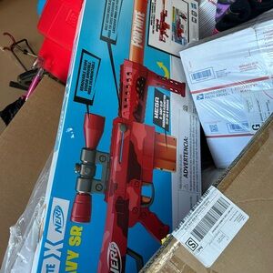 Nerf Elite XL Fortnite Blaster - Bold Red and Orange